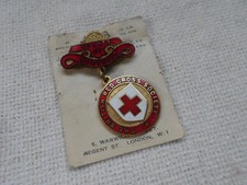 RED CROSS SOCIETY ENAMEL MEDAL