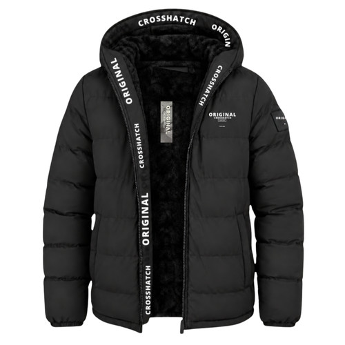 Crosshatch men hooded jacket - hooded,