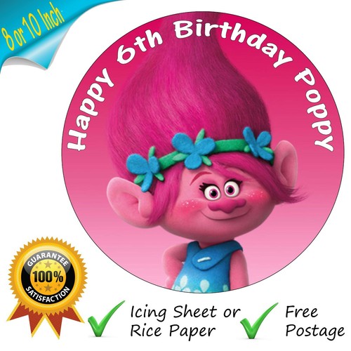 Poppy trolls cake - poppy,