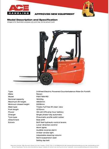 Hire this brand new wheel - new, 3-wheel