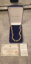 Camrose & Kross Faux gold  necklace Worn by Jackie Kennedy