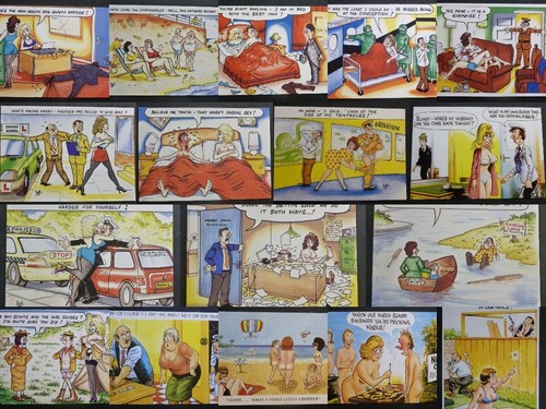 Bamforth comic series - bamforth,