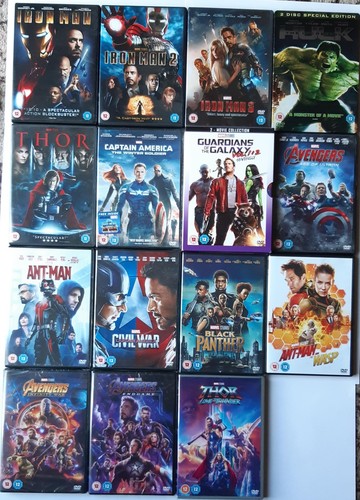 Marvel mcu dvd bundle - marvel,