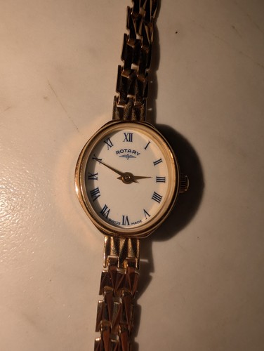 Gold rotary ladies quartz - gold,