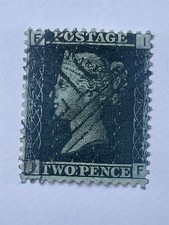 Two penny pence blue - pence, stamp