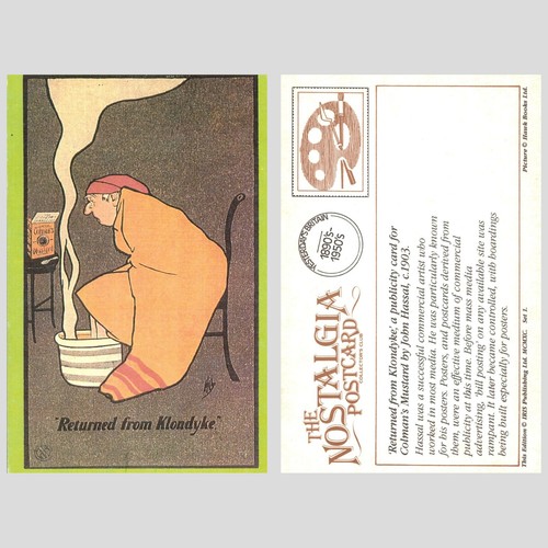 Postcard colman s mustard - -,