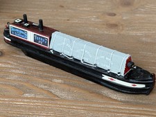Wooden Model Canal Narrowboat