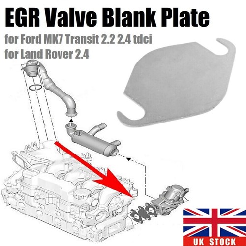 New egr valve blank plate - new, for