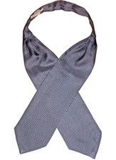 Vintage TIE RACK Silk Cravat Scarf Ascot Dapper Neckwear Mod Indie Goodwood