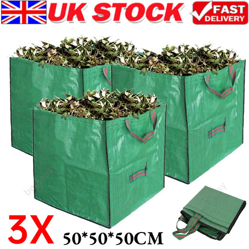 3pcs 120l garden waste bags - 3pcs,