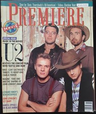 Premiere Magazine November 1988 U2 Clint Eastwood