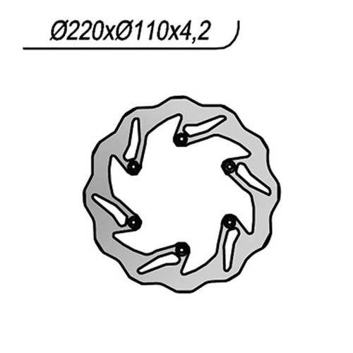 Rear brake disc - ktm, exc
