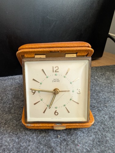 Smiths empire travel clock - travel,