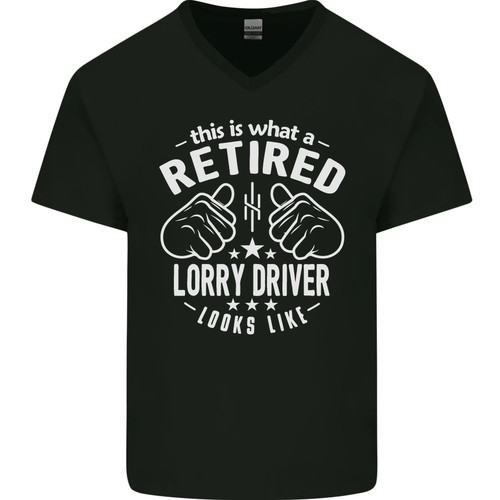 Retired lorry driver looks - lorry,