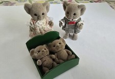 Sylvanian Families Billabong Vintage Koala Family with Babies Twins
