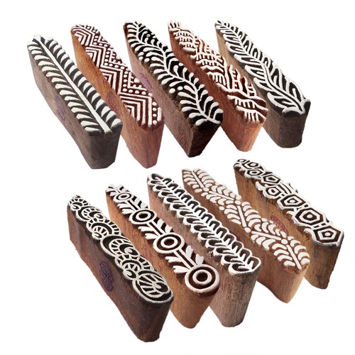 Mehndi print blocks - blocks, stylish