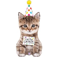 Cat Birthday Foil Balloon 41