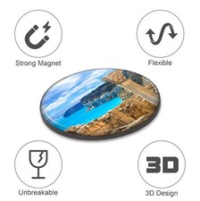 Cyprus greece magnet - magnet, strong