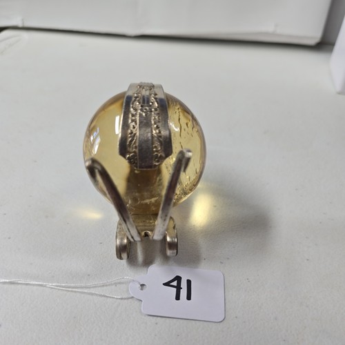 Fork snail sculpture w - snail,