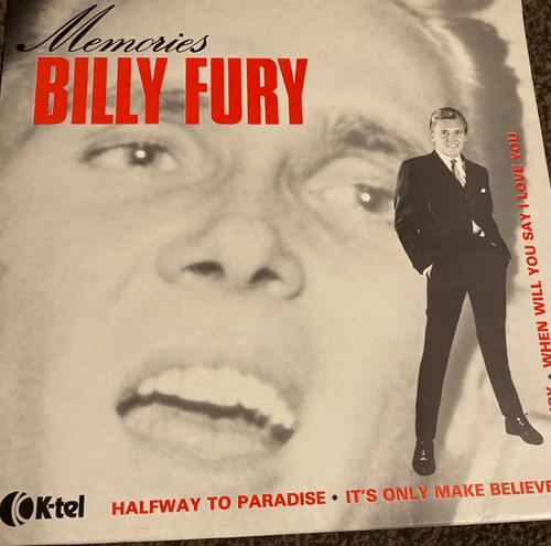 Memories billy fury - billy, vinyl