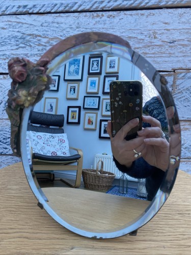 Antique 1920 oval frame - antique,