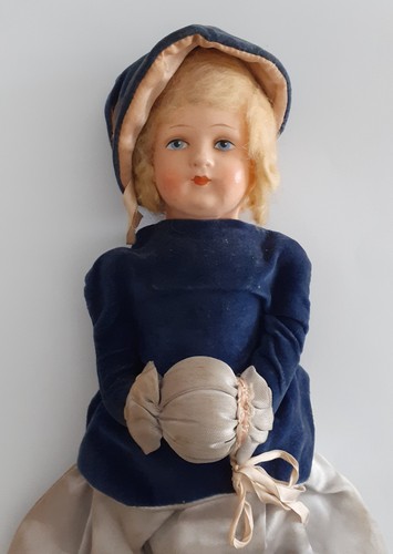Vintage composite doll - composite,