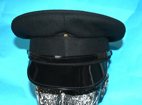 British officers black visor - officers,