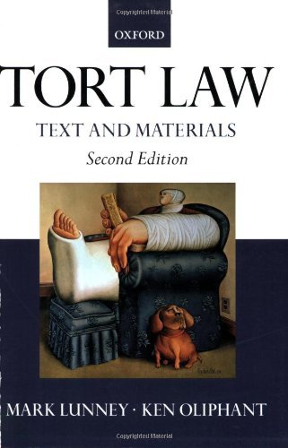 Tort law text - law:, materials