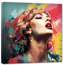 Taylor Swift Fascinating Seductive Art Face Pop Modern Picture Contemporary Art PR21
