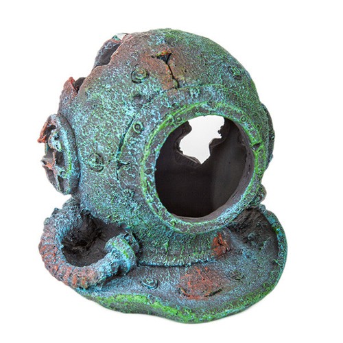 Divers helmet aquarium fish - aquarium,
