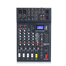 Studiomaster Club XS6 6 Channel Mixer Desk with Bluetooth & USB Connectivity