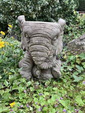 STONE GARDEN ELEPHANT PLANTER