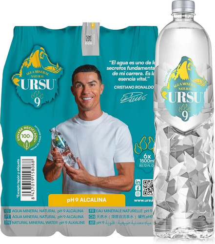 Ursu9 natural alkaline mineral - alkaline,