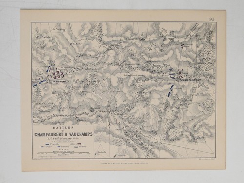 Map battles champaubert - battles,