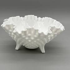 Vintage Fenton Milk Glass