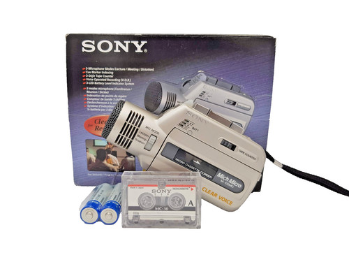 Sony 100mc microcassette - sony, m-100mc