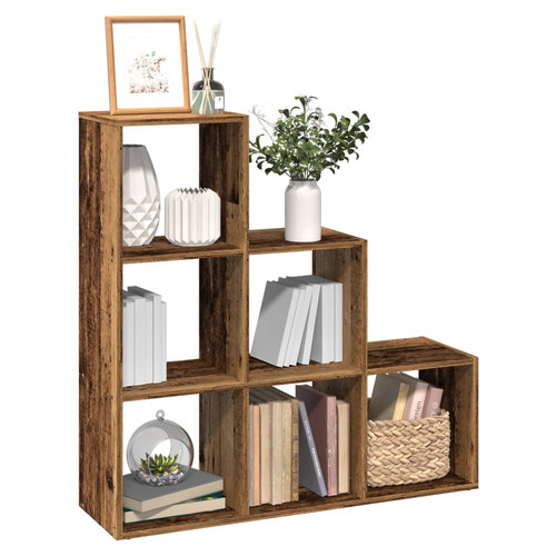 Bookcase tier room divider - bookcase, 3-tier
