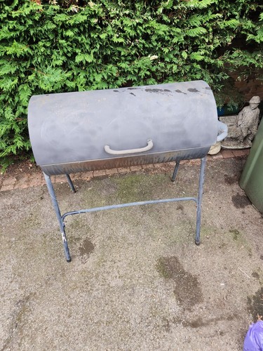 Charcoal oil drum bbq grill - oil,