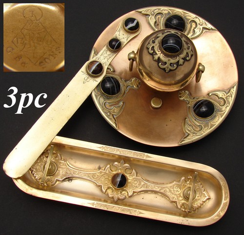 Antique english betjemann 3pc - english,