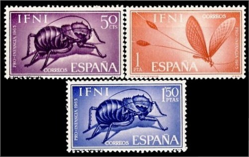 Spanish ifni stamps 1965 - spanish,
