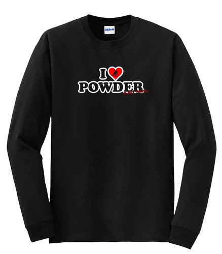 Love powder just ride snow - love,