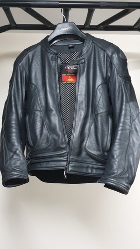 Rst leather motorcycle jacket - rst,