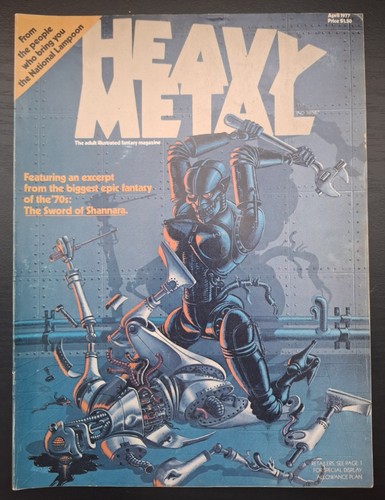 Heavy metal magazine april - heavy, #1