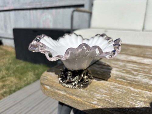 Vintage art bowl glass - , or