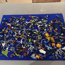 Large Mixed Lot of LEGO Bionicle Parts and Pieces Assorted Bundle 