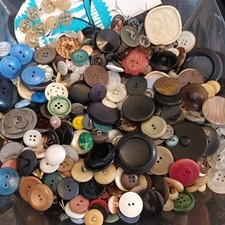 Vintage Buttons. Assorted Buttons Bundle Joblot