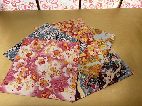 Yuzen washi chiyogami origami - yuzen,