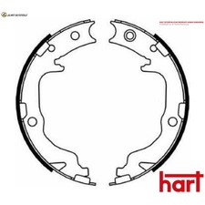 Brake shoe set parking brake