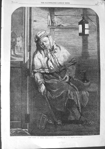 Original old antique - antique, print