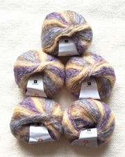 5 balls x 25g Mohair yarn 